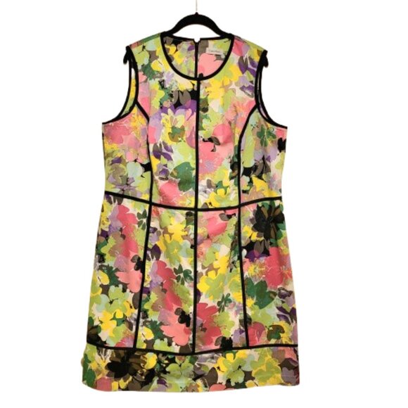 Calvin Klein Dresses & Skirts - Women's Calvin Klein Summer Colorful Floral Sleeveless Sheath Dress Sz 20W